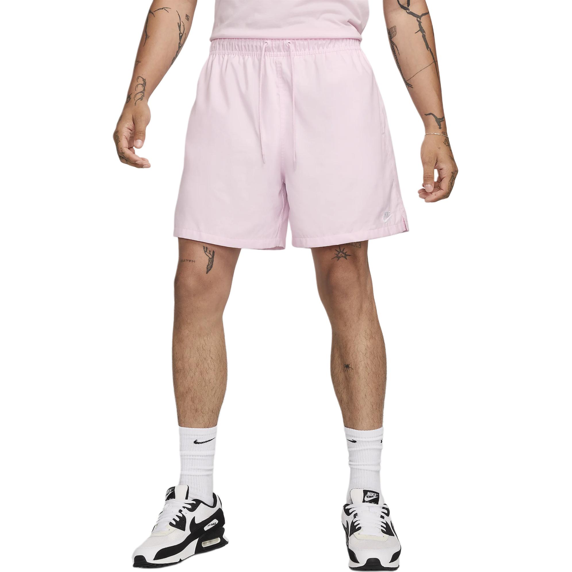 

Nike Клубные тканые шорты Flow мужские шорты розовые-пена FN3307-663 L