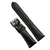 High-Quality Retro Genuine Leather Pin Buckle Watch Strap for Men and Women, Top Layer Cowhide Watch Band