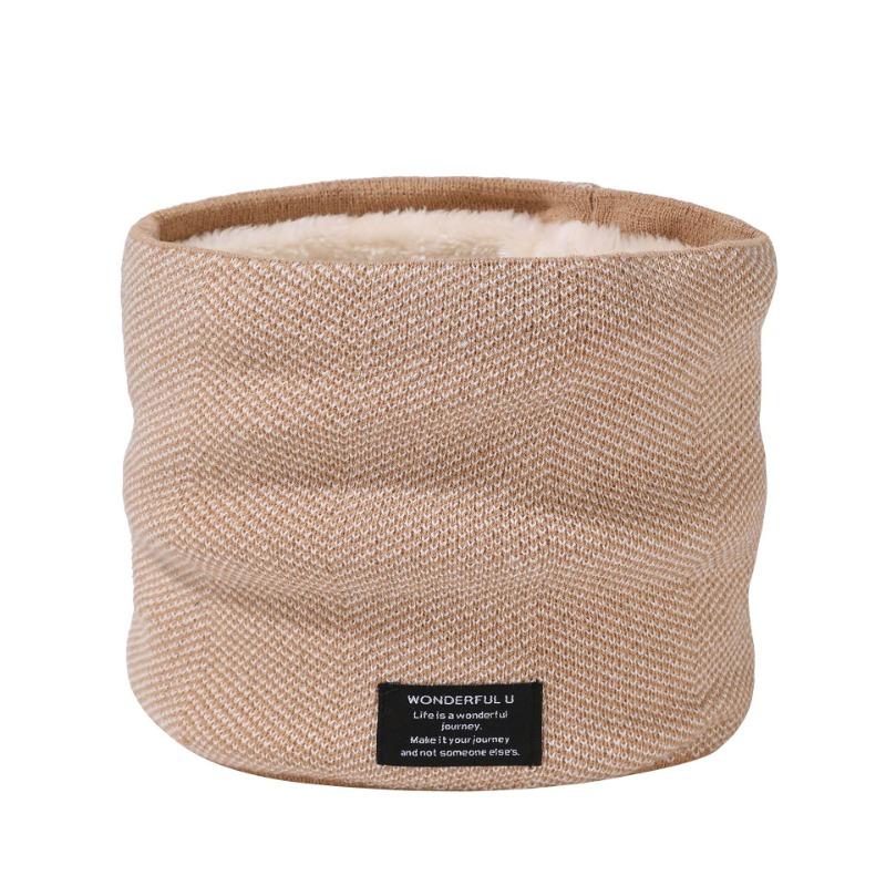 Winter outdoor riding neck cover fleece thickened warm scarf versatile cold mask men and women