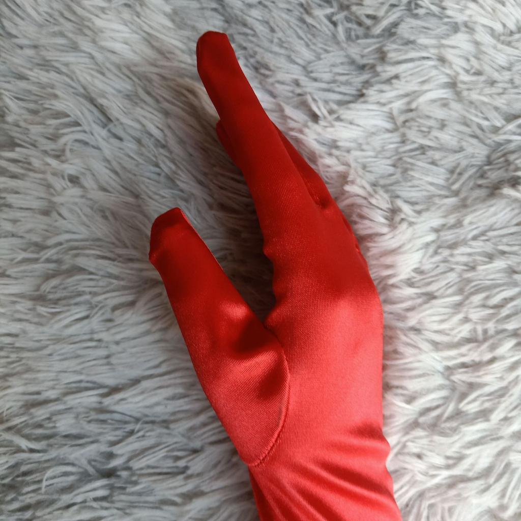 Medium And Long Wedding Etiquette Bow Lace Stage Performance Clothing Accessories Stretch Gloves