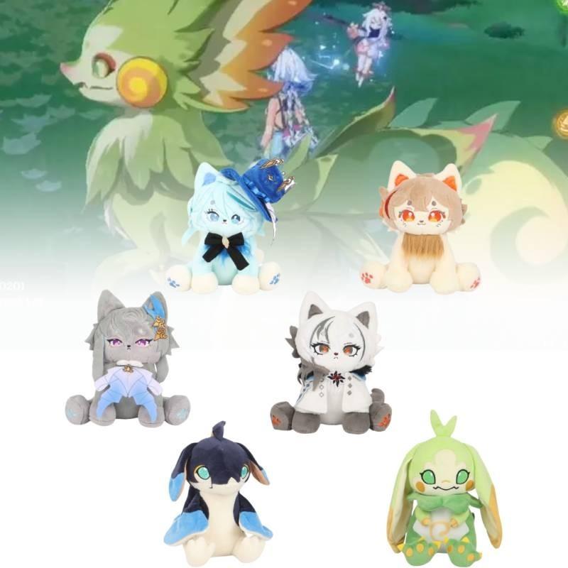 Adorable Genshin Impact Cat Plush Toy Soft And Cozy Anime Dragon Figurine