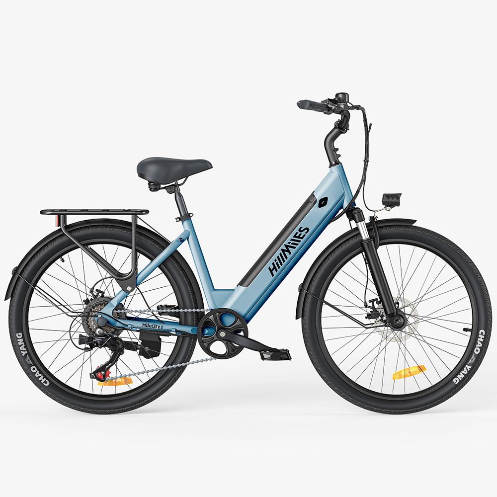 Elektrikli Bisiklet Yetişkin Hillmiles 26" 250W Motor Şehir E-bisikleti 36V 13AH Maksimum Menzil 100Km 7 Vites Yük 120Kg MileCity 1