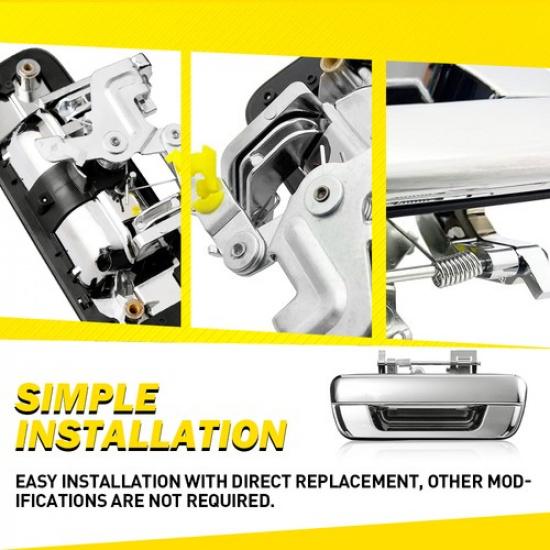 Tailgate Handle For 2004-2012 Chevrolet Colorado GMC Canyon 97319415 NO Hole EOA