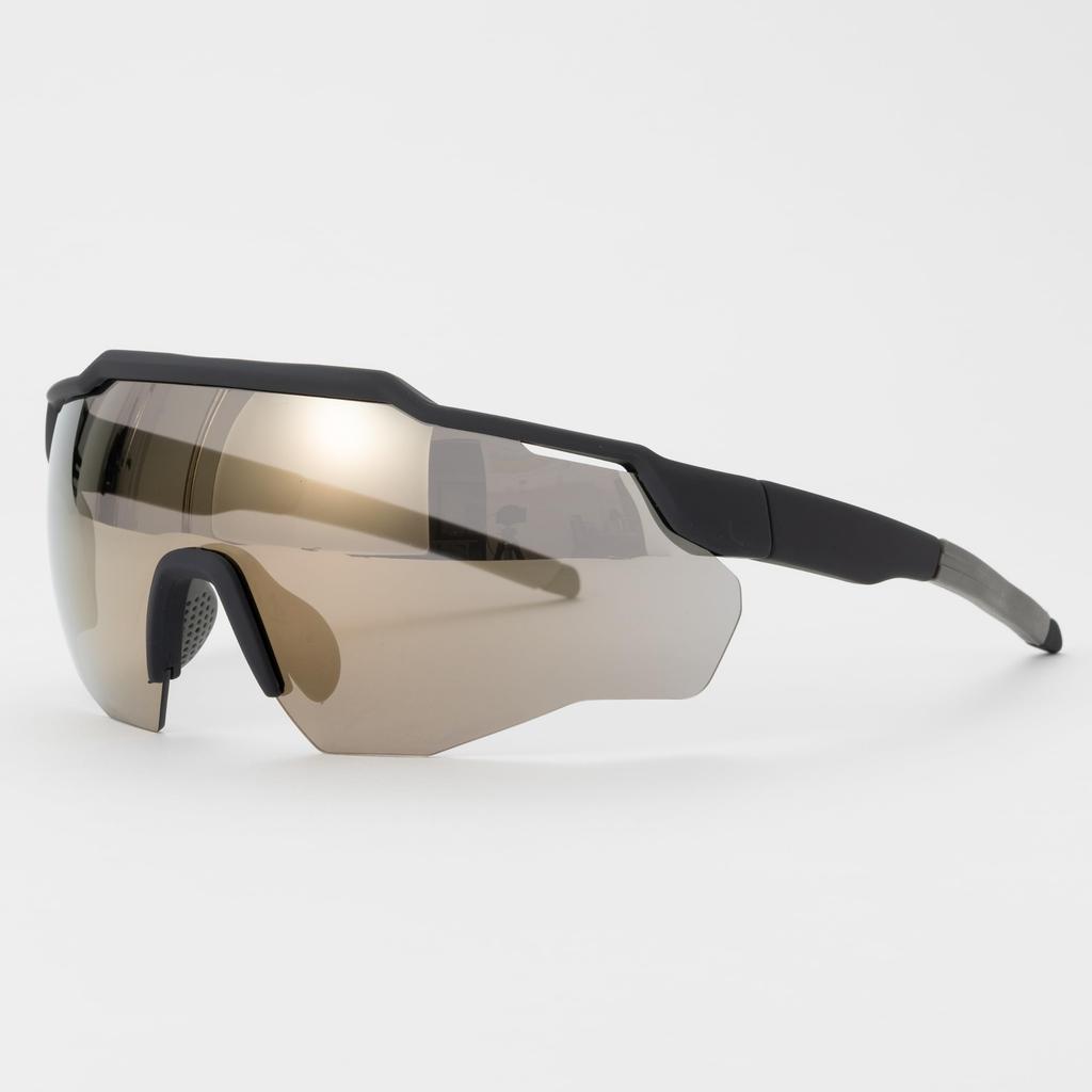 Meigan Nagoya Eyewear Sports Sunglasses for UV Mirror for Skiing Rubber Nose Ear M GD Mirror Men, 99% Protection, Lenses, Cycling, Hiking, Fishing,