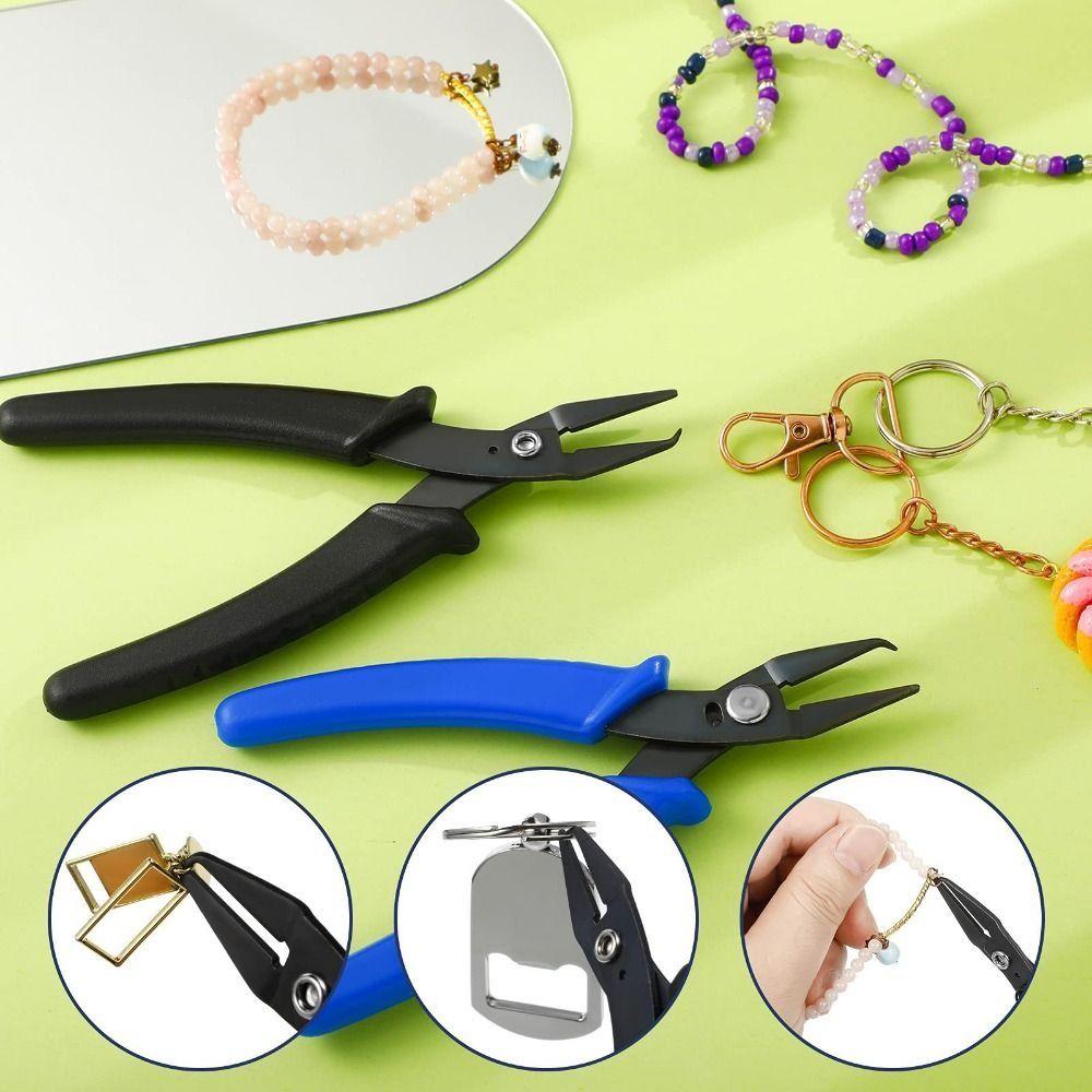 Opening/Closing Split Ring Pliers Crimping Function Cutting Pliers Jewelry Repair