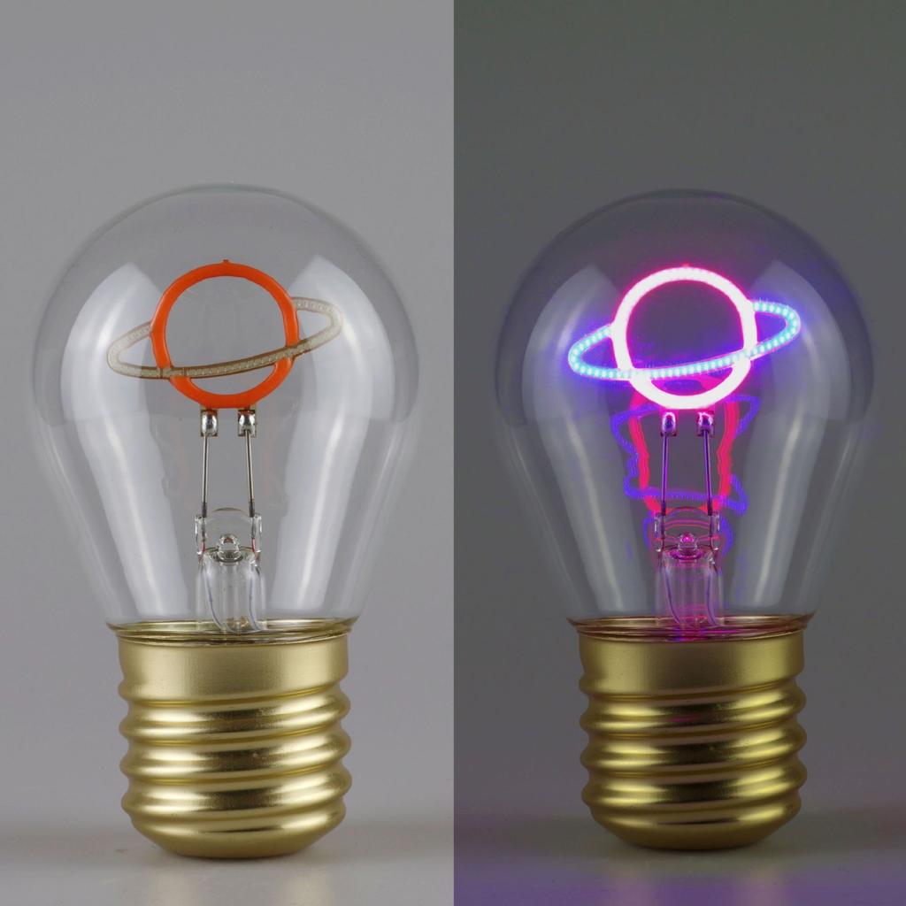 Niedliches Cartoon LED-Glühbirne Nachtlicht, Wiederaufladbar, Bunte Dekorative Tragbare Lampe