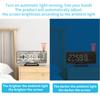 Best Price Home Desk Table Decoration Analog/Digital Projection Alarm Clock Radio LED Display Featuring Electronic Movement Type