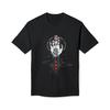 T-shirt z ręcznie rysowanymi mistycznymi runami: Gotycka Moda Okultystyczna