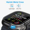 Case For iWatch Ultra 2 3 Metal Shell PC Back Cover For Apple Watch Case Series 11 10 9 8 7 Se 6 45mm 44mm Change To Ultra 49mm