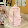 Schoolbag Japanese Ins New Middle School Student Schoolbag for Women, High Value, Fresh and Full of Stars, Junior High School Students Lightweight 