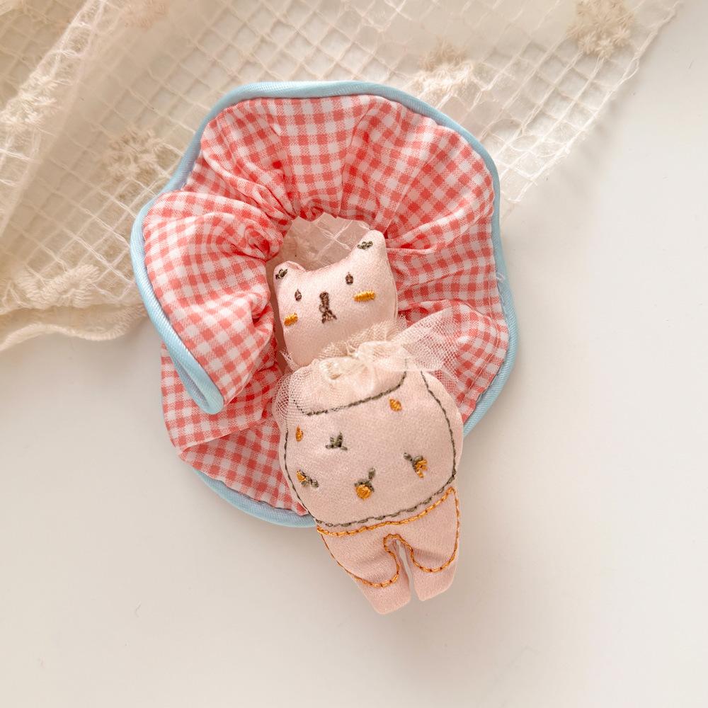 Children's Elastic Hair Bands Cartoon Cute Baby Girls Hair Rope Ties Ponytail Holder Rubber Bands Kids Headwear Hair Accessories