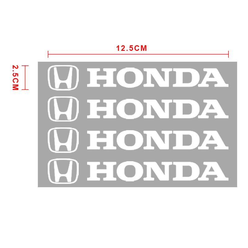 4 ks Samolepky na kliky dveří auta Samolepky na pneumatiky Zpětná zrcátka pro Honda Civic Accord Crider City XRV CRV HRV Inspire Fit Odyssey Envix