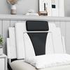 Vidaxl Headboard Cushion, Black and White, 90 Cm, Faux Leather
