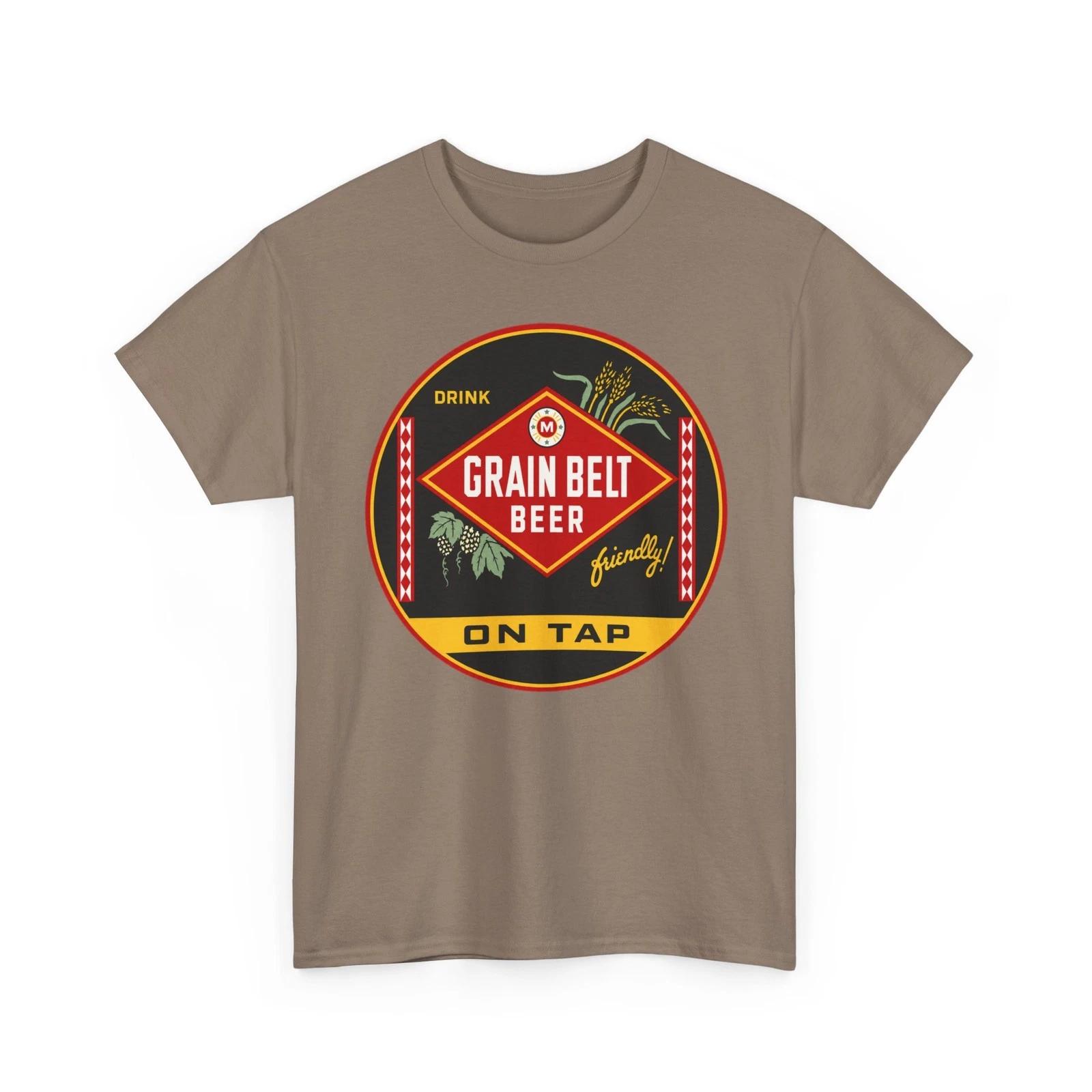 Drink Grain Belt Beer On Tap Minneapolis Brewing Co. MN Retro Breweriana T-Sirt 3XL