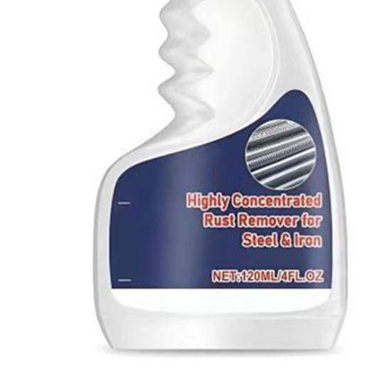Rust Remover Spray for Metal Easy Spray Application Fast-Acting Steel Rust Remover Heavy Duty Metal Cleaner for Tools Auto Parts Stainless Steel Iron