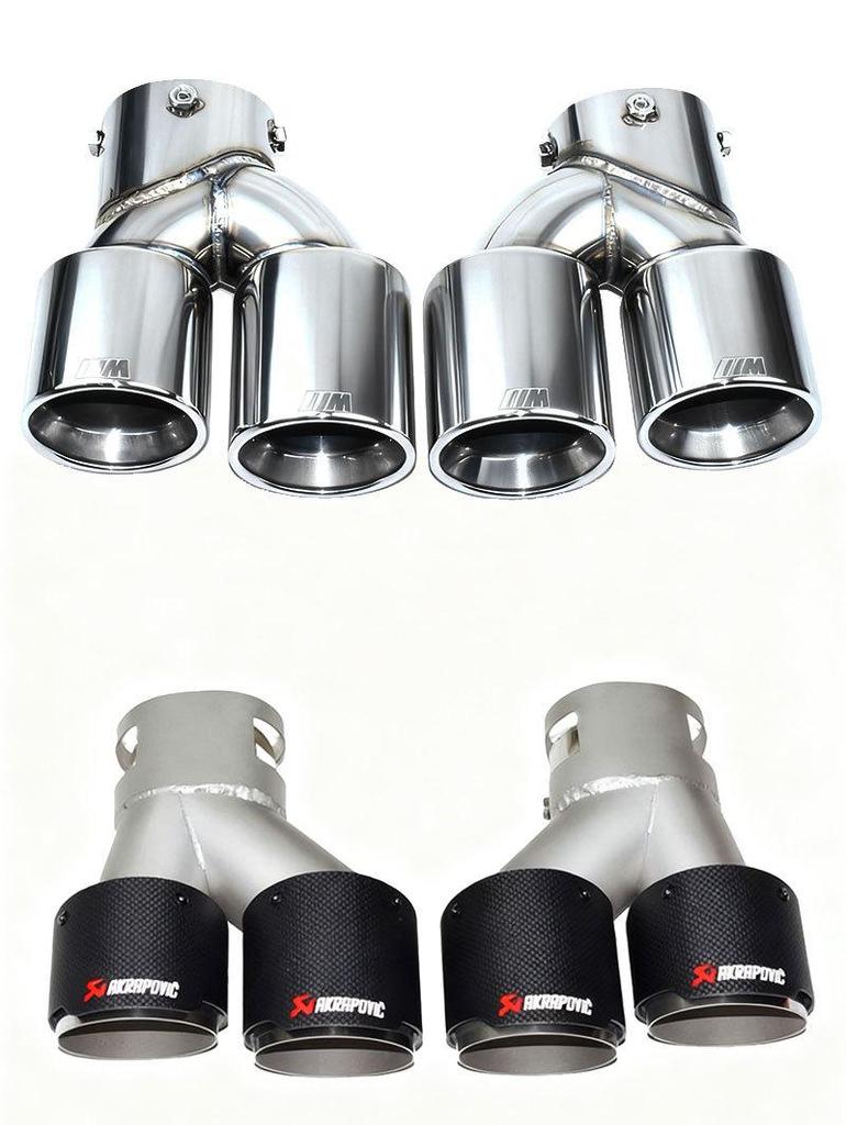 Carbon Fiber Exhaust Tailpipe for BMW M240i, 330i, M340i, M440i