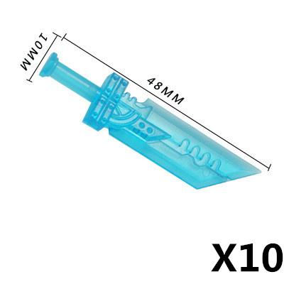 MOC Mattoncini Militari Figura Medievale Soldato Accessori Arma Spada Ascia Coltello Pugnale Martello Giocattolo Mini Mattoncino Regalo R027