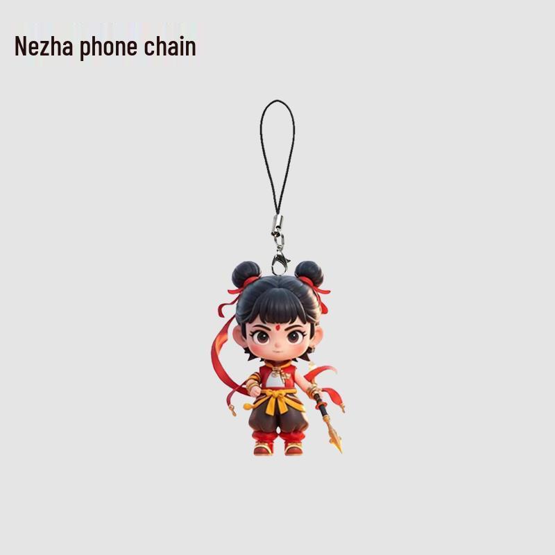 

Нэчжа: Перерожденная Q-версия игрушка-мялка - Ао Бин и Нэчжа фигурки из детского фильма