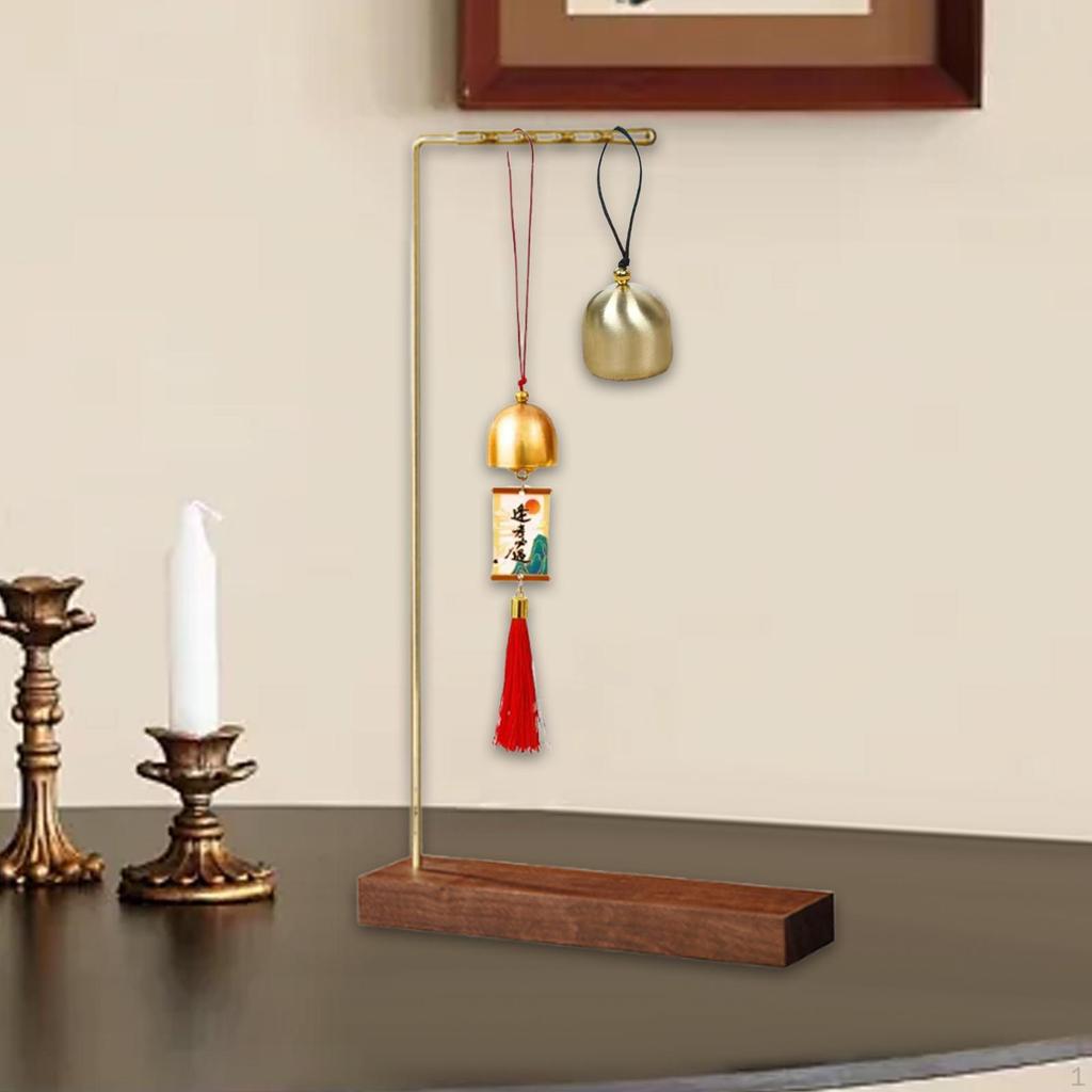 Chime Stand Support Desk Organization Multifunctional Calligraphy Pen Holder Hanging Rack for