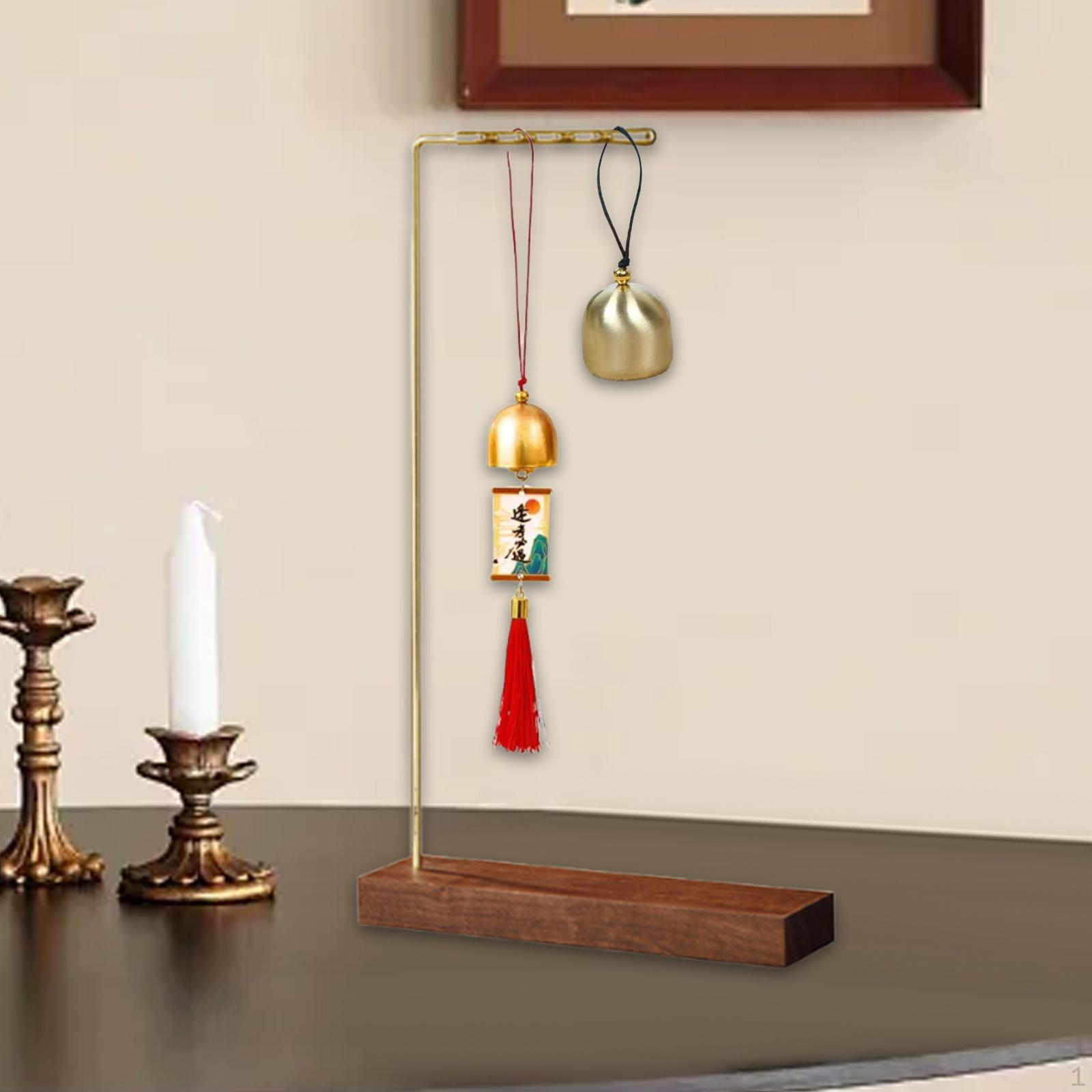 

Chime Stand Support Desk Organization Multifunctional Calligraphy Pen Holder Hanging Rack for