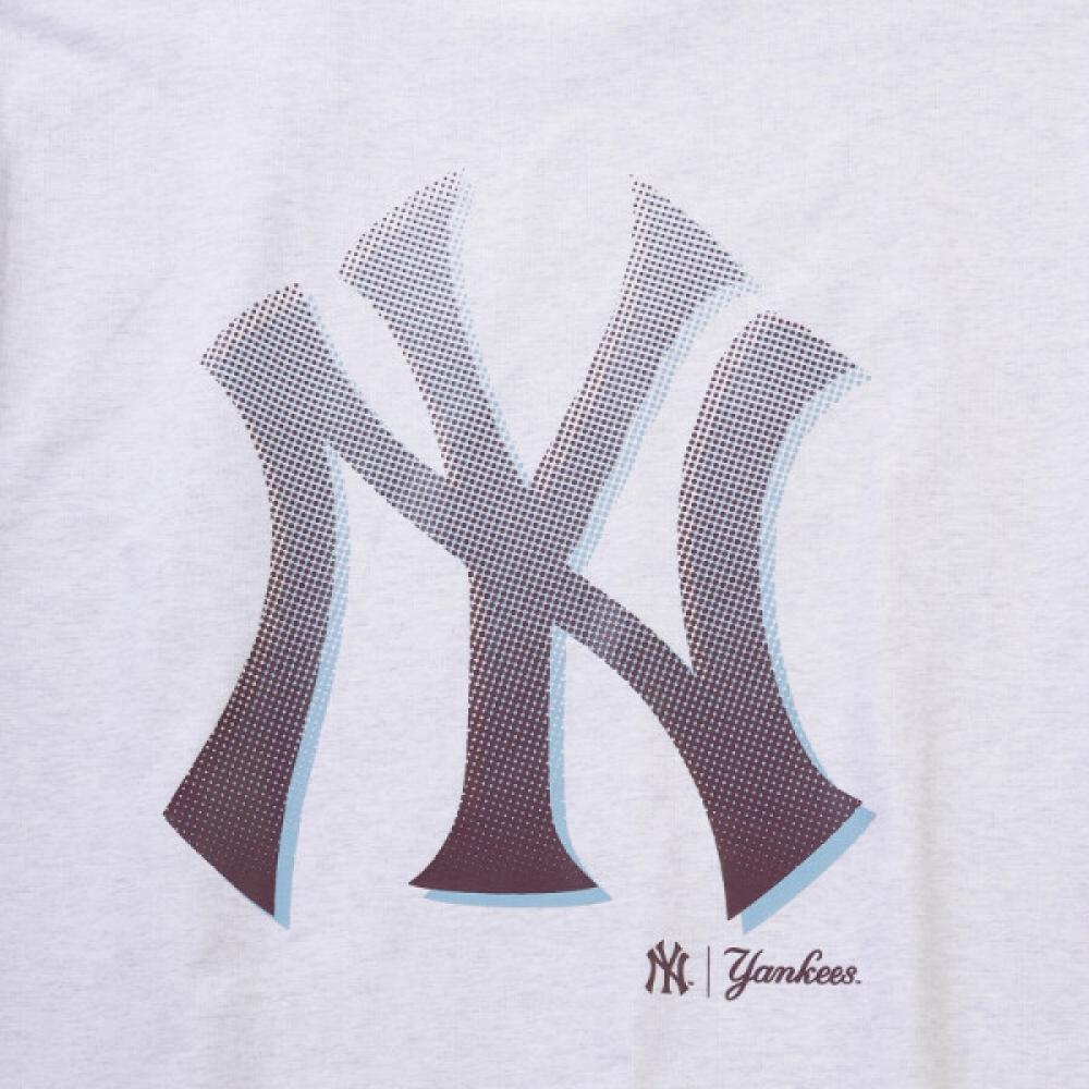 New Era New York Yankees HalfTon T shirT heaTher Grey