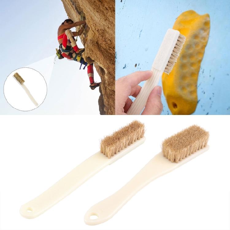 2pcs Portable Climbing and Bouldering Brush Boulder Cleaning Tool Chalk Supplies