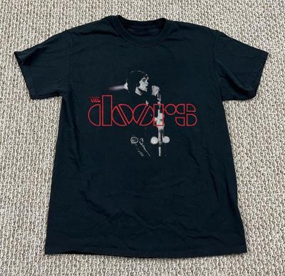 ¡Caliente! Camiseta de The Doors Jim Morrison, Camiseta Negra de Algodón Unisex, Talla S-5XL Camiseta Unisex