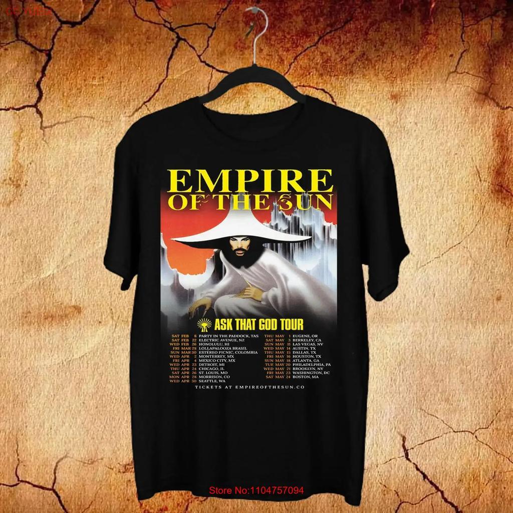 New Empire Of The Sun 2025 Tour For Fan S To 5xl T Shirt Tmb5372 Vintage Casual Top For Everyday Wear Slightly Versatile