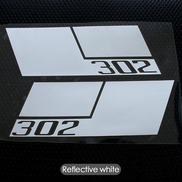 Ford Mustang 302 Fender Decal Sticker