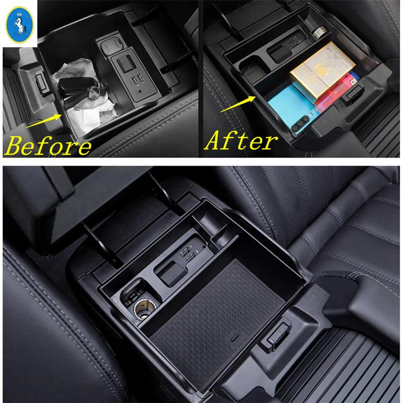 Auto Arm Rest Storage Box Center Console Compartment Glove Tray Organiser Cover For Mazda 6    Interior Accessories