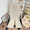 American Striped Quick-drying Paratrooper Pants Men's and Women's Summer Thin Contrasting Color Splicing Wide-leg Loose Breathable Casual Floor Pants