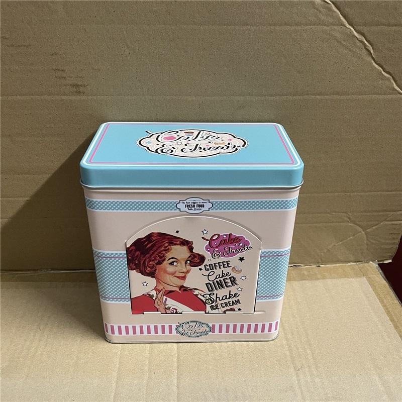 American Creative Coffee Box Candy Cookies Coffee Strip Storage Box Office Desk Decoration Home Storage Box