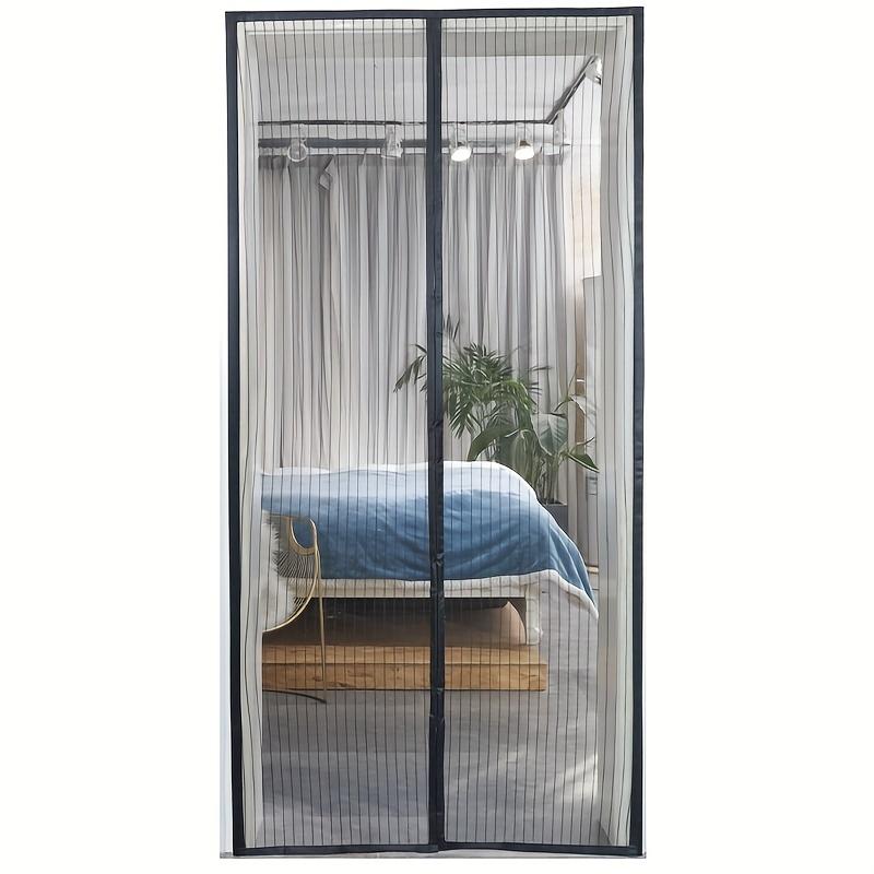 Heavy-Duty Magnetic Screen Door - Self-Sealing, Hands-Free Mesh for Insect Protection, Easy Installation with Magnetic Strips