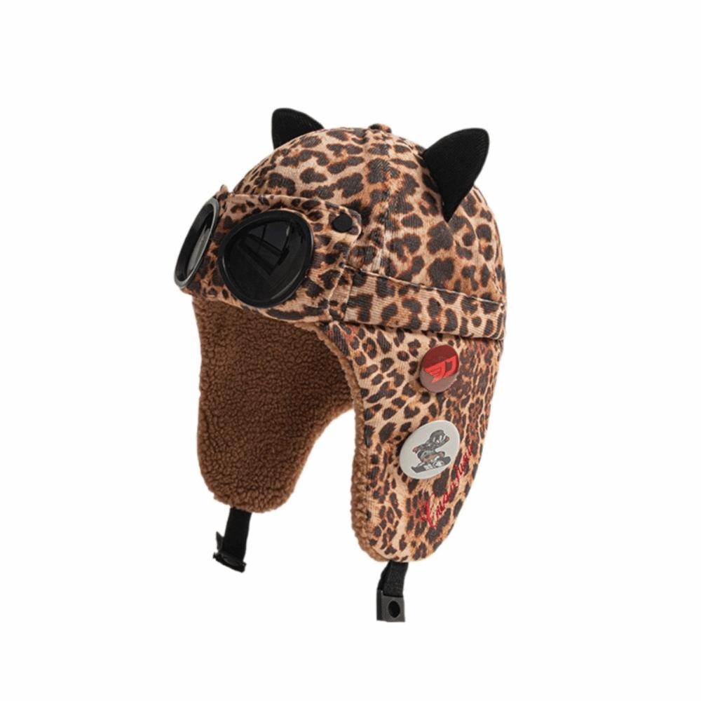 Verdickte Bombermützen Warme Skimützen mit Ohrenschutz Fliegermützen Winter Outdoor Modebekleidung