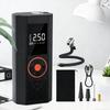 Portable Air Pump Rechargeable Cordless Auto Shut Off Car Tire Inflator Bike Pump For Motorcycle Bike Vehicle Electric Scooter