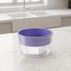 Large Capacity Vegetable Washing Basket Double Layer Draining Basket Food Drain Basket  Kitchen Use
