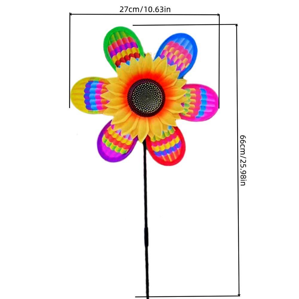 Double/Single layered Hot Air Balloon Insect Windmill  Outdoor Party Picnic Decor