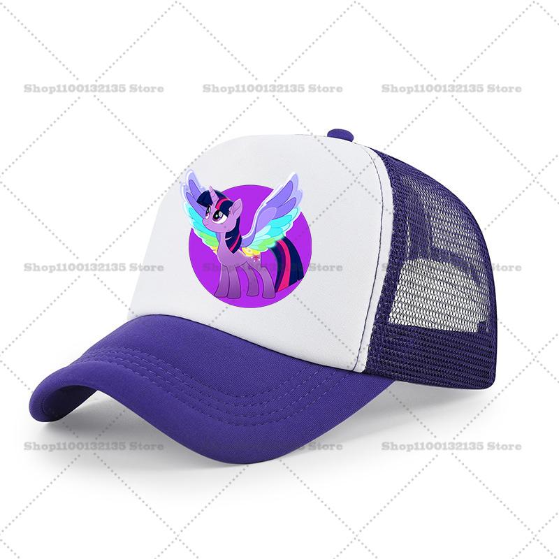 

My Little Pony Girl Boy Baseball Cap Kawaii Sun Headwear Parent Children Couple Women Casual Outside-Use Headwear Items Peaked Cap Celebration Present kid