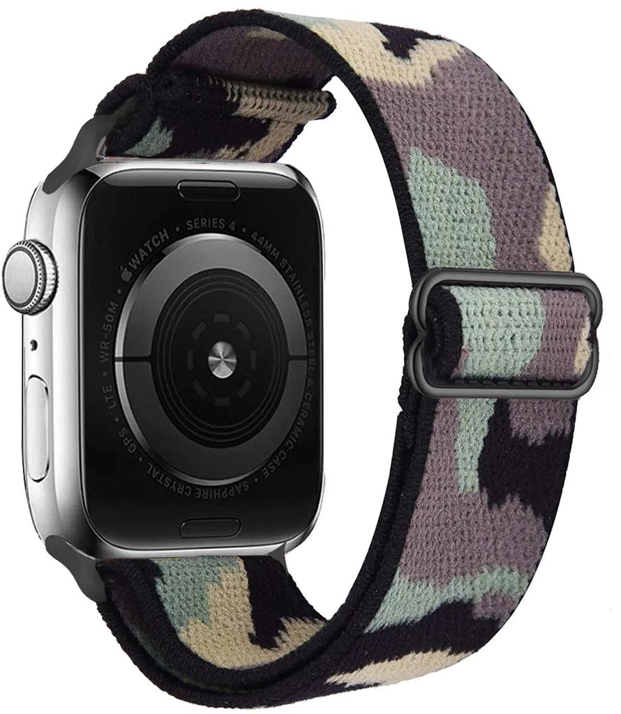 Adjustable Nylon Loop Strap For Apple Watch Series Ultra 11 10 9 8 7 46mm 45mm 41mm Fabric Strap For Iwatch 6 5 4 SE 44mm 40mm