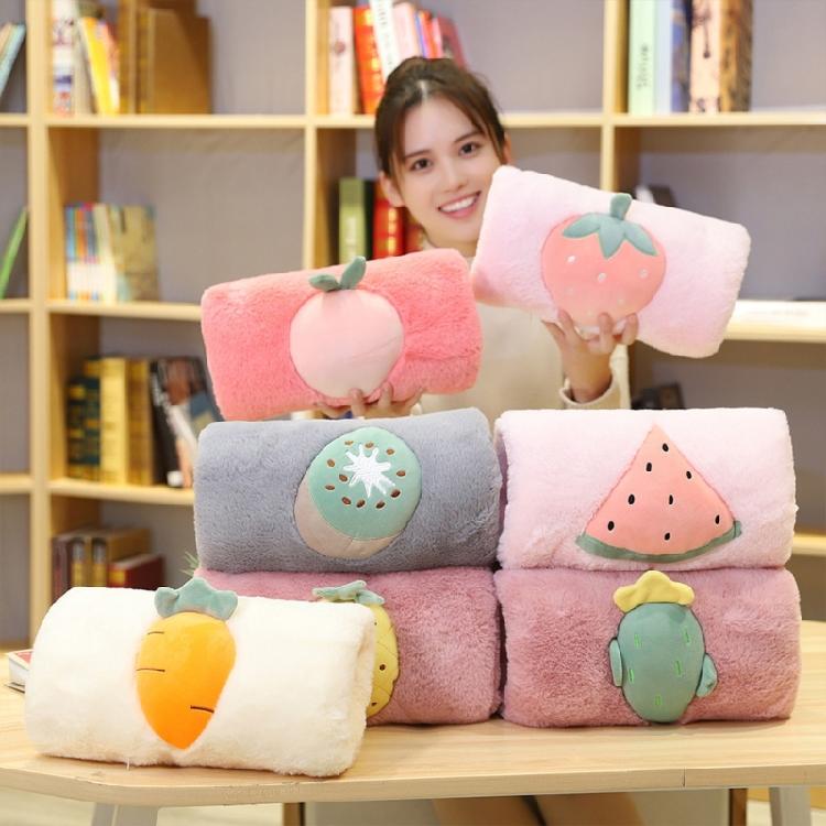 Elegant Hand Warmer Furry Easy to Detach Cartoon Fruit Winter Essential Women Winter Hand Warmer Lovely Fruit