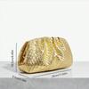 Hochwertige Damenhandtasche aus geprägtem Webmaterial mit leichtem Clip, geeignet für Partys, Hochzeiten, Clubs, Abendessen, Tanzveranstaltungen usw.