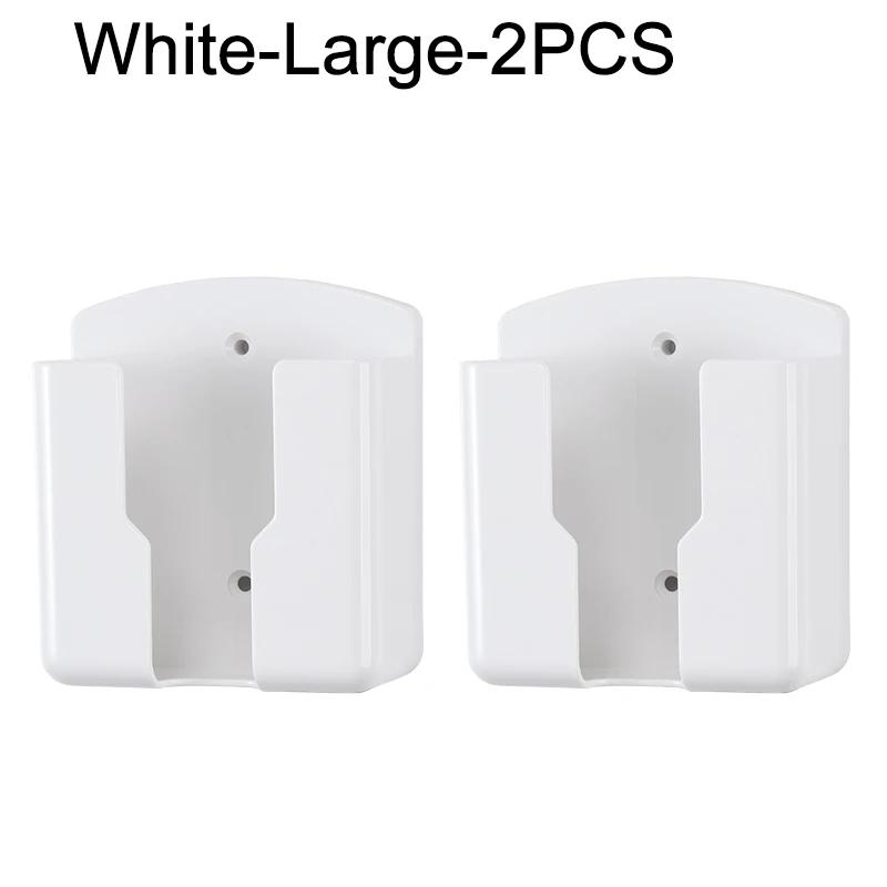 2KS Nástěnný úložný box Domácí obývací pokoj Klimatizace Dálkové ovládání Noční stolek Držák na telefon Organizér Box Police