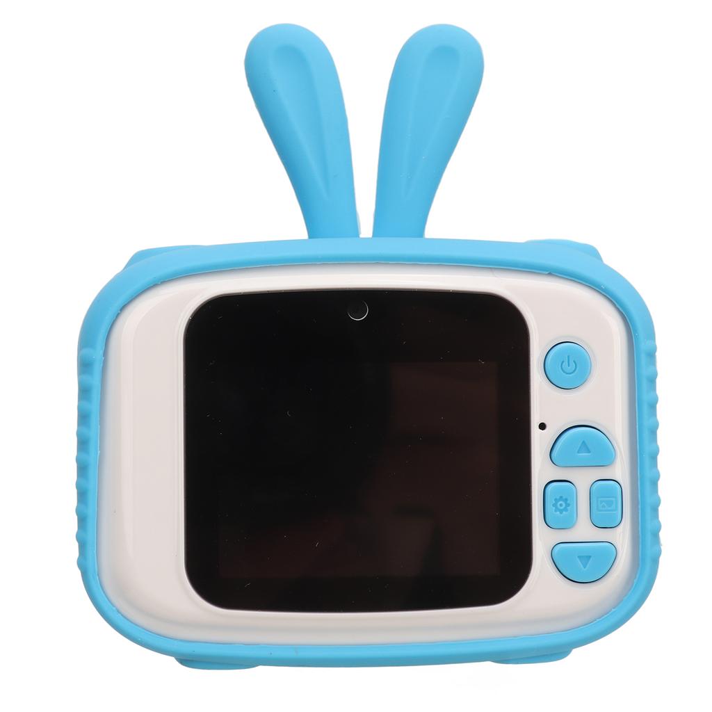 1080P Kids Digital Camera Children Camera with 2 Inch Screen for Girls Boys Toy Gift H2 Blue Rabbit