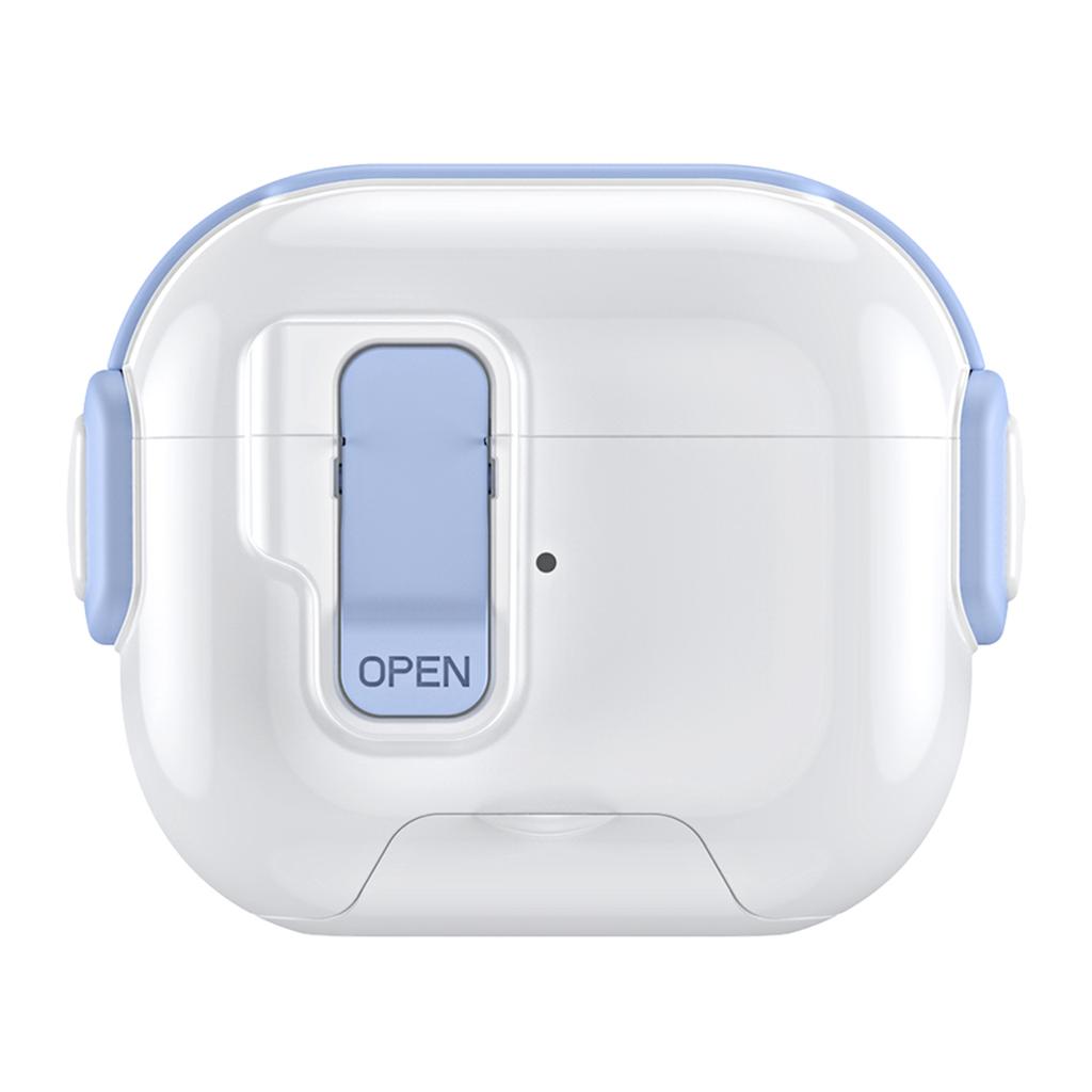 For Apple AirPods 3 Case with Phone Stand Function TPU PC TWS Earbuds Protective Cover