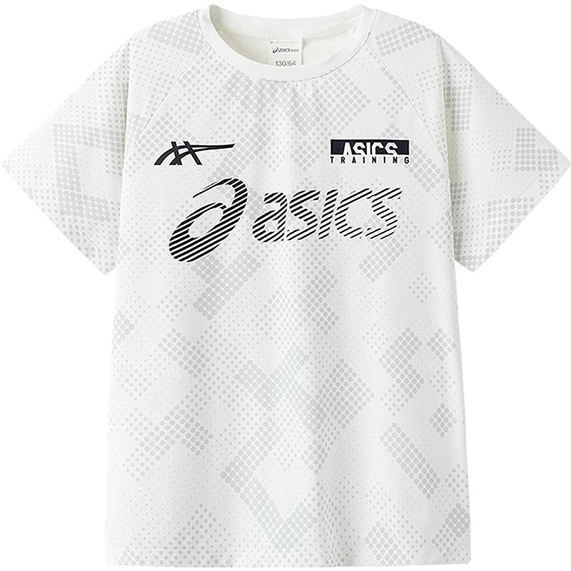 ASICS Kids  Moisture-Wicking Quick-Dry Short Sleeve T-Shirt 140