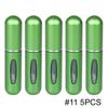 1/5/10PCS 5ml Portable Perfume Atomizer Mini Perfume Bottle Sample Spray Bottle Dispenser Cosmetic Travel Container