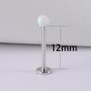 1PC 361L Surgical Steel Opal Ball Lip Stud Internally Threaded 3mm Opal Labret Ear Tragus Cartilage Helix Daith Earring Piercing 4