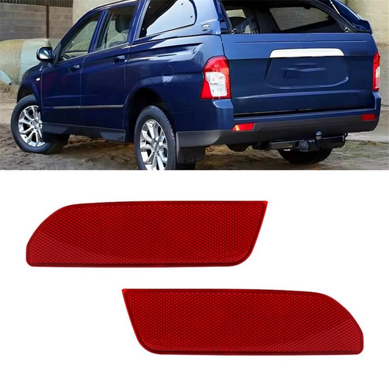 For Ssangyong Korando Sport Actyon Sports 2012 2013-2018 Car Rear Bumper Reflector Brake Light Brake Lamp