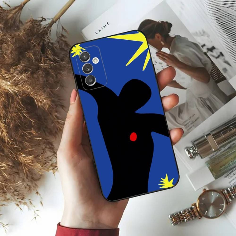 Henri Matisse Art Phone Case For Samsung Galaxy A 91,80,73,72,71,53,52,51,22,5G,Note,J7,8,9 Soft Black Cover