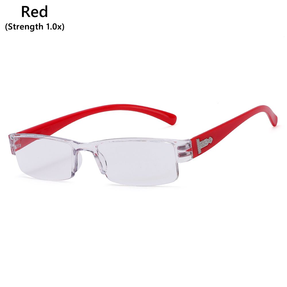 Fashion Clear Lens Men & Women Presbyopic Glasses Readers Eyewear Reading Glasses Half Frame